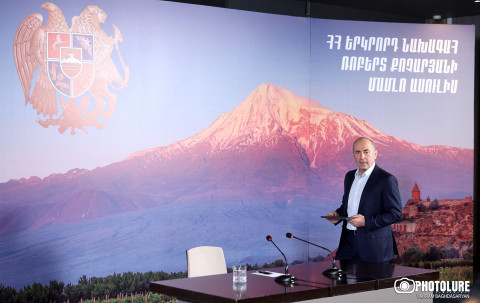 LIVE: ՀՀ երկրորդ նախագահ Ռոբերտ Քոչարյանի մամլո ասուլիս 