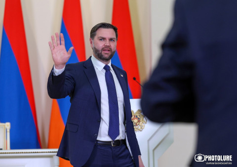 So why is JD Vance in Armenia?