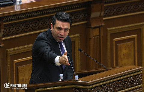 Armenia’s parliamentary speaker calls Russia’s possible role in TRIPP ‘absurd’