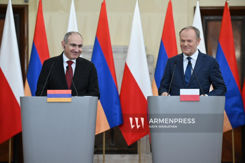 La Pologne souhaite renforcer et approfondir la coopération avec l’Arménie: Tusk