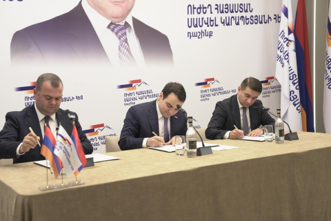« Une Arménie forte avec Samvel Karapetyan » : formation d’une nouvelle alliance électorale sur fond de recomposition politique