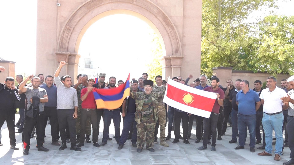 Ակնալիճ․ եզդի կամավորները մեկնում են Արցախ
