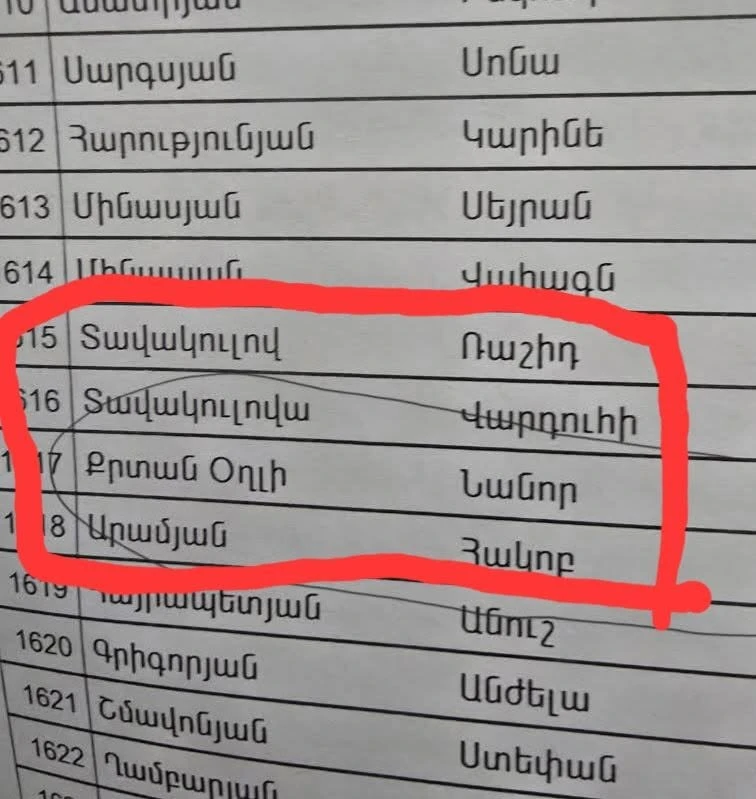 Էկրանապատկերը՝ տարածվող գրառումներից