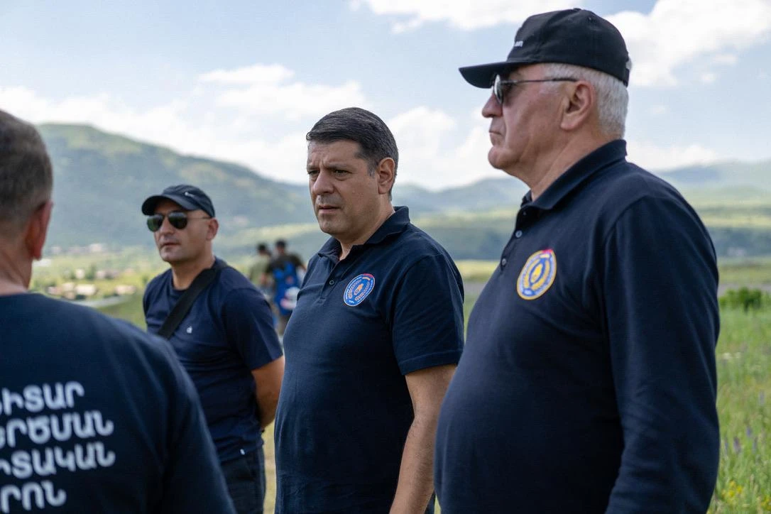 Eduard Petrosyan visits the Center's mission in Kechut