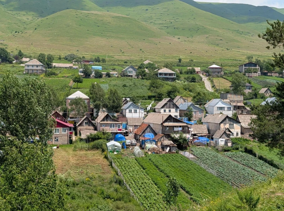 Fioletovo village in Armenia’s Lori province.