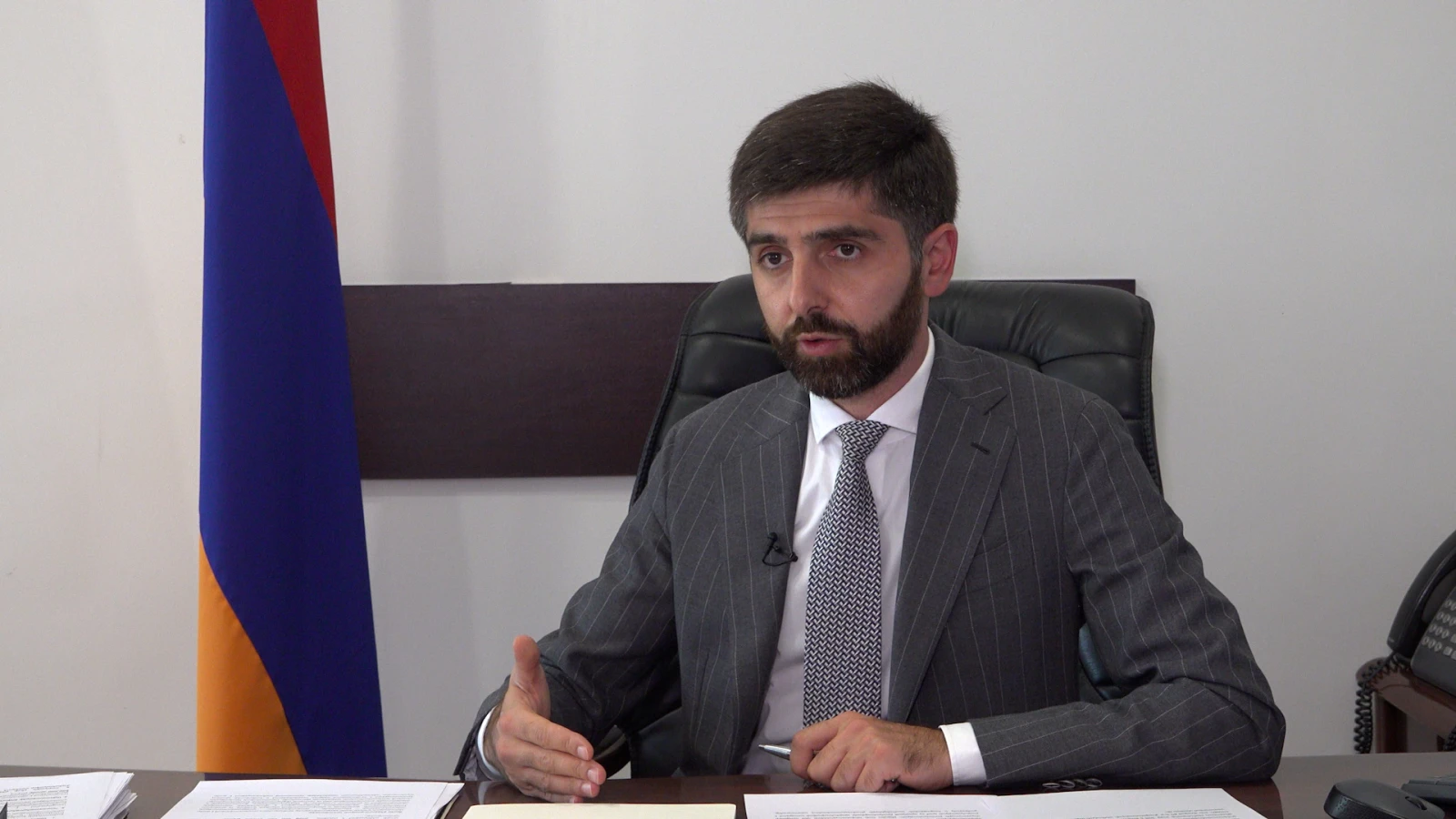 Հայաստանի Էկոնոմիկայի նախարարի տեղակալ Արման Խոջոյան: