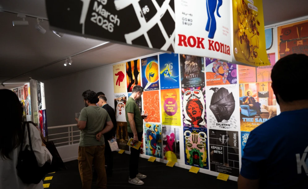 Visitors at the opening ceremony of the Biennale