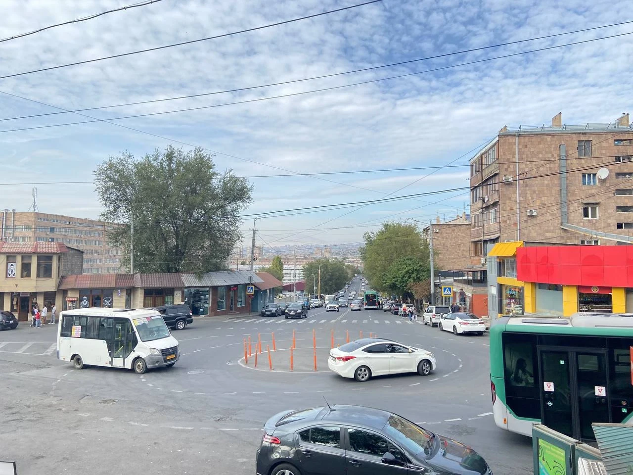 The intersection of Podgorica Street, formerly Titogradyan, and Khaghagh Don Street. 📷 Anton Ronis
