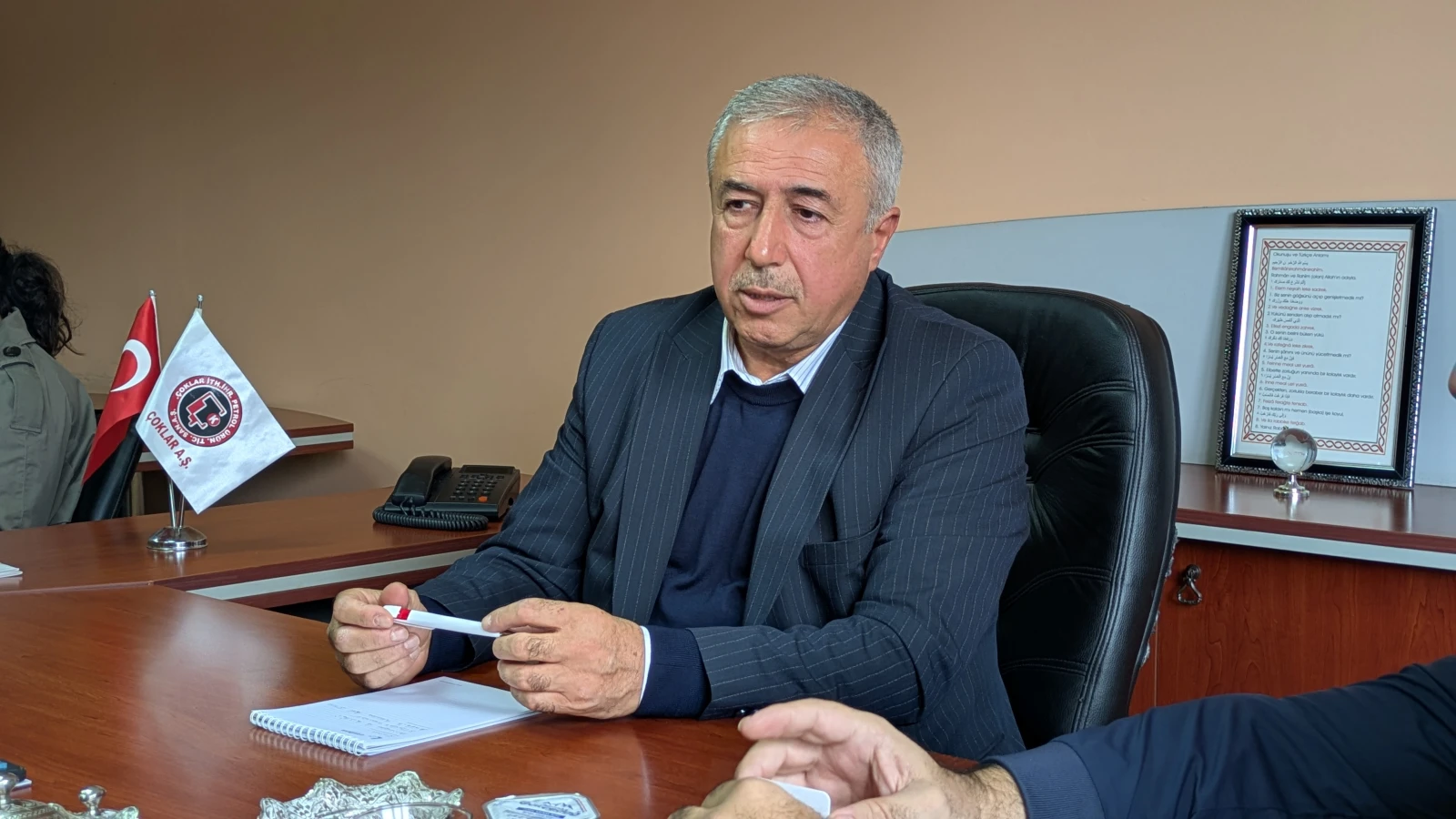 Նեջմեդդին Չոք, Թուրքիայի Վանի նահանգում գործող սննդի արտադրության «Վանթաթ» ընկերության տնօրենների խորհրդի նախագահ, Վան, Թուրքիա