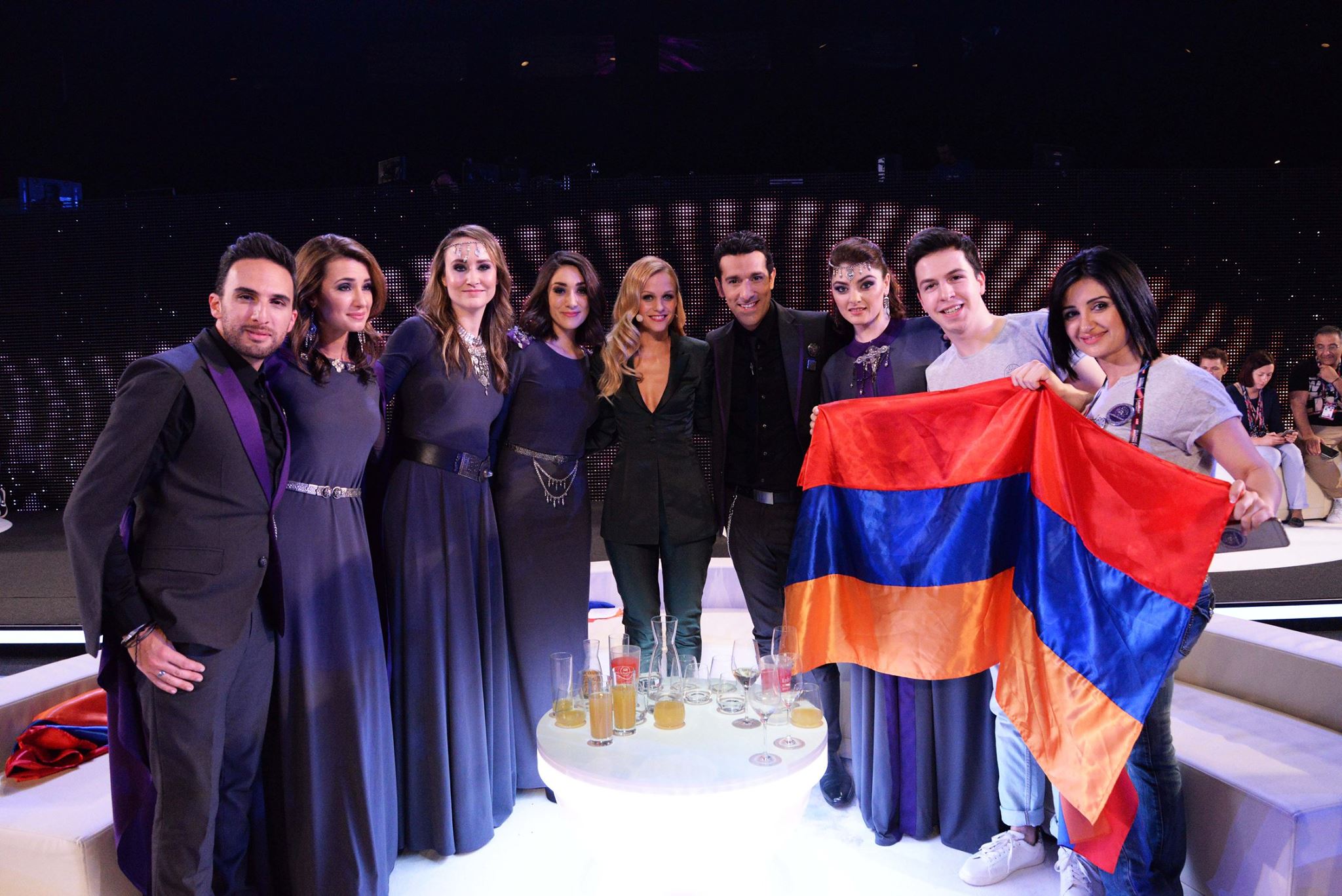 Eurovision armenia. Eurovision 2015 Armenia. Евровидение Армения. Евровидения украшения Армения. Дом спорта в Ереване на Евровидении.