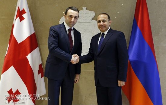 Կայացել են Հայաստանի և Վրաստանի վարչապետների բանակցությունները