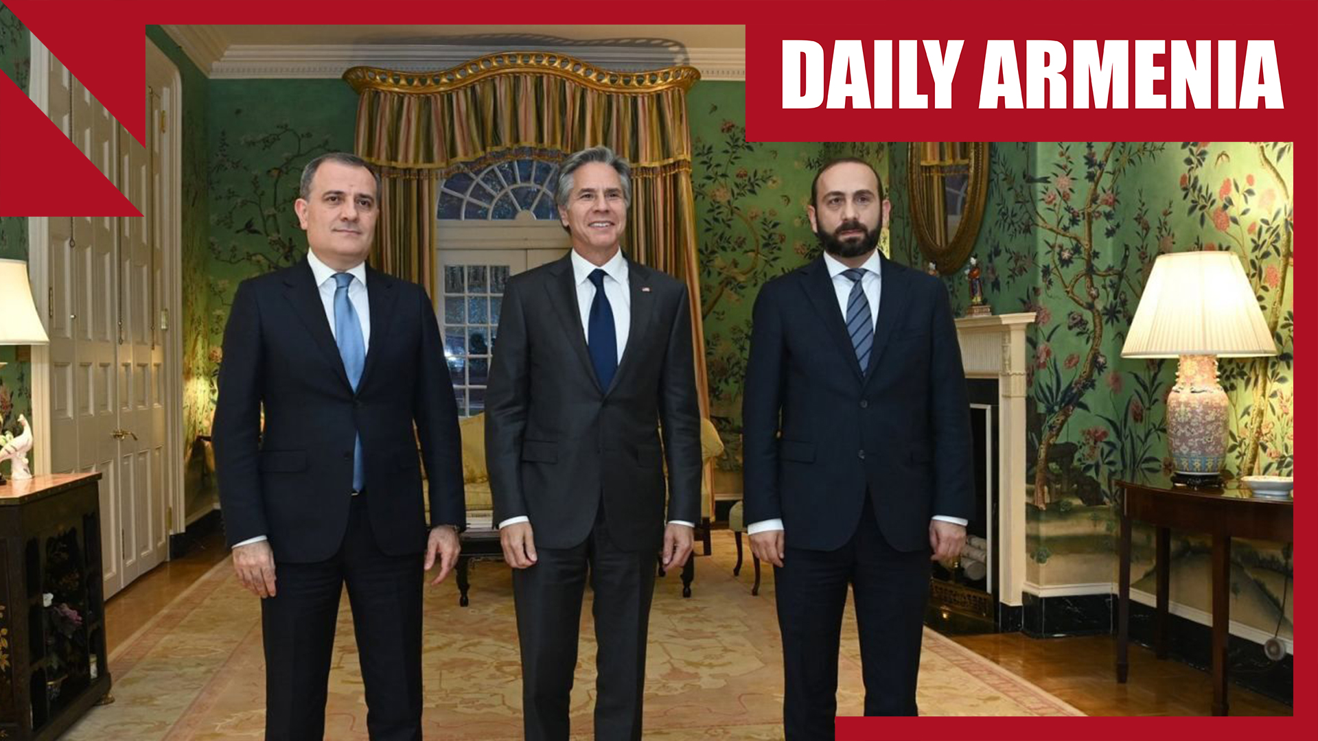 Top diplomats from Armenia and Azerbaijan phone Washington