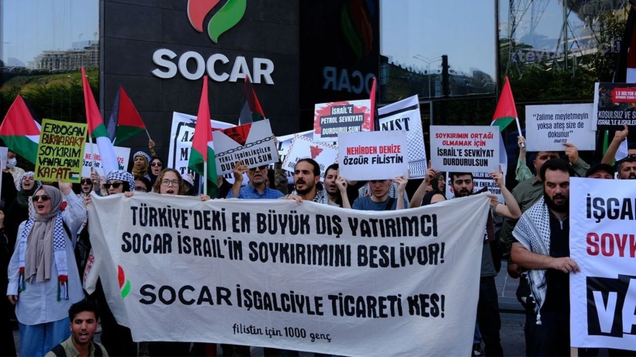 Ստամբուլում SOCAR-ի դիմաց բողոքի ակցիան ընդդեմ Ադրբեջանի՞ էր, թե՞ հանուն Պաղեստինի